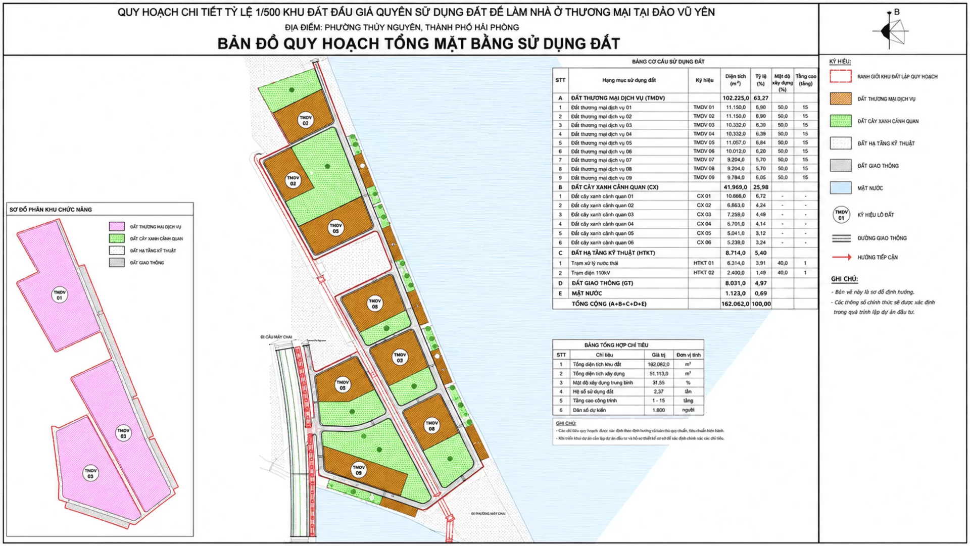 Ph&acirc;n khu chức năng Bản đồ ph&acirc;n định chi tiết khối đế thương mại dịch vụ sầm uất v&agrave; c&aacute;c lối v&agrave;o sảnh cư d&acirc;n biệt lập, an ninh.